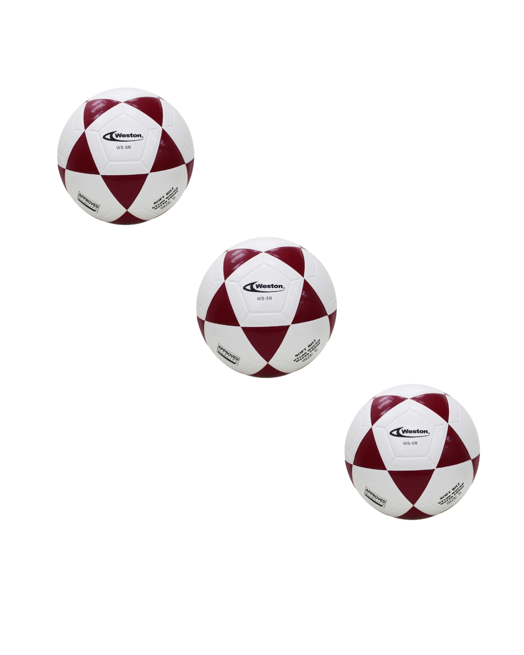 Balón Weston en acción sobre superficie de juego